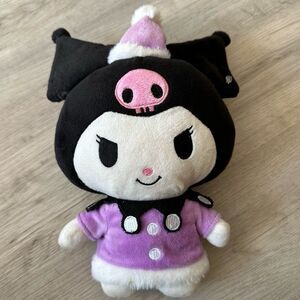 Sanrio Kuromi Santa’s Helper Holiday Christmas Elf Plush 2023